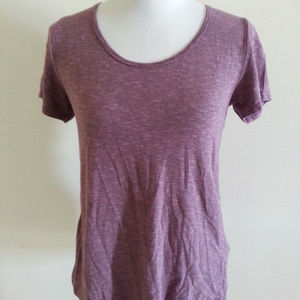 Lularoe purple/pink short sleeve top - womens XXS